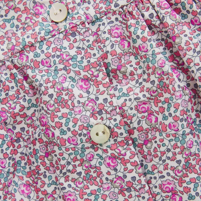 Huttelihut Plumeria Dress Ss In Liberty Fabric 3