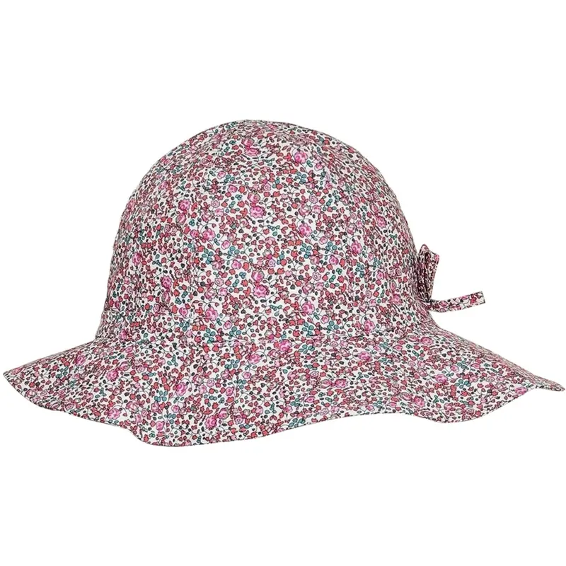 Huttelihut Plumeria Summer Hat In Liberty Fabric 1