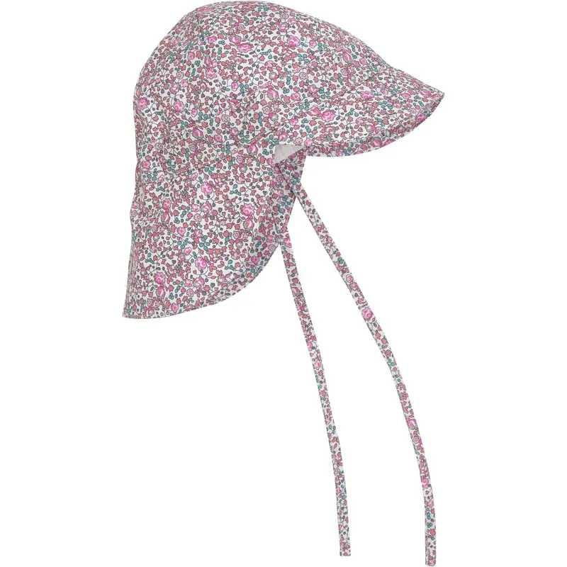 Huttelihut Plumeria Summer Hat In Liberty Fabric 1