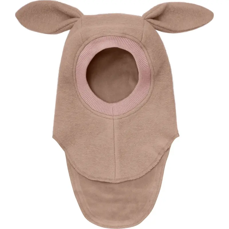 Huttelihut Rose Melange Balaclava Ears Wool 1