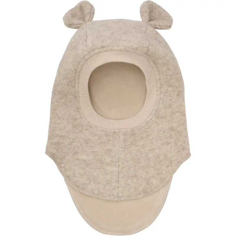 Huttelihut Sand Melange Balaclava Ears Wool 1