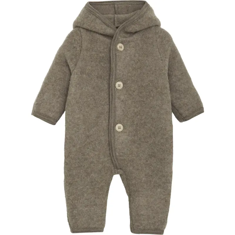 Huttelihut Savannah Melange Pram Suit Pixie Wool Fleece 1