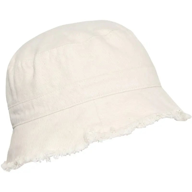Huttelihut White Pepper Bucket Hat Twill 1