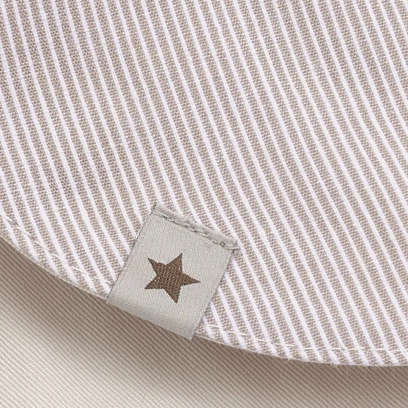 Huttelihut White Pepper Sun Hat Stripe - Upf 40+ 3