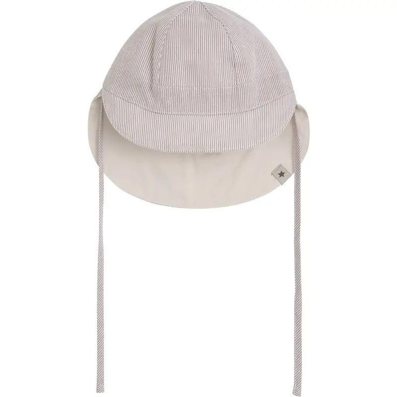 Huttelihut White Pepper Sun Hat Stripe - Upf 40+ 4