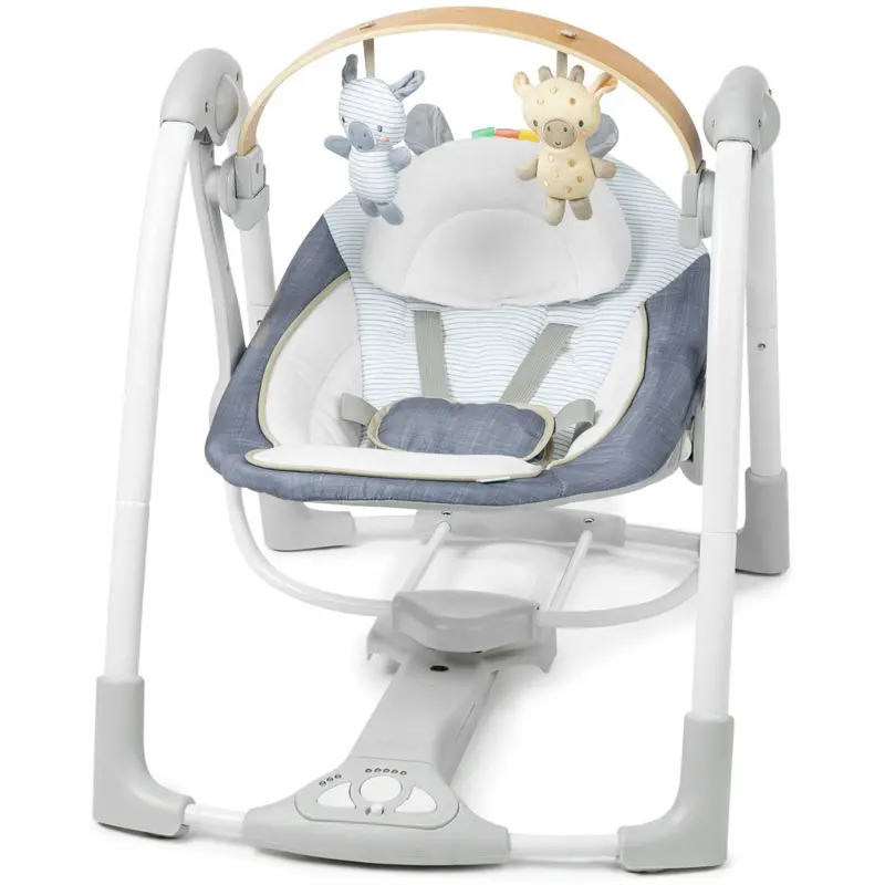 Ingenuity Chambray Swing 'N Go Portable Swing™ 1