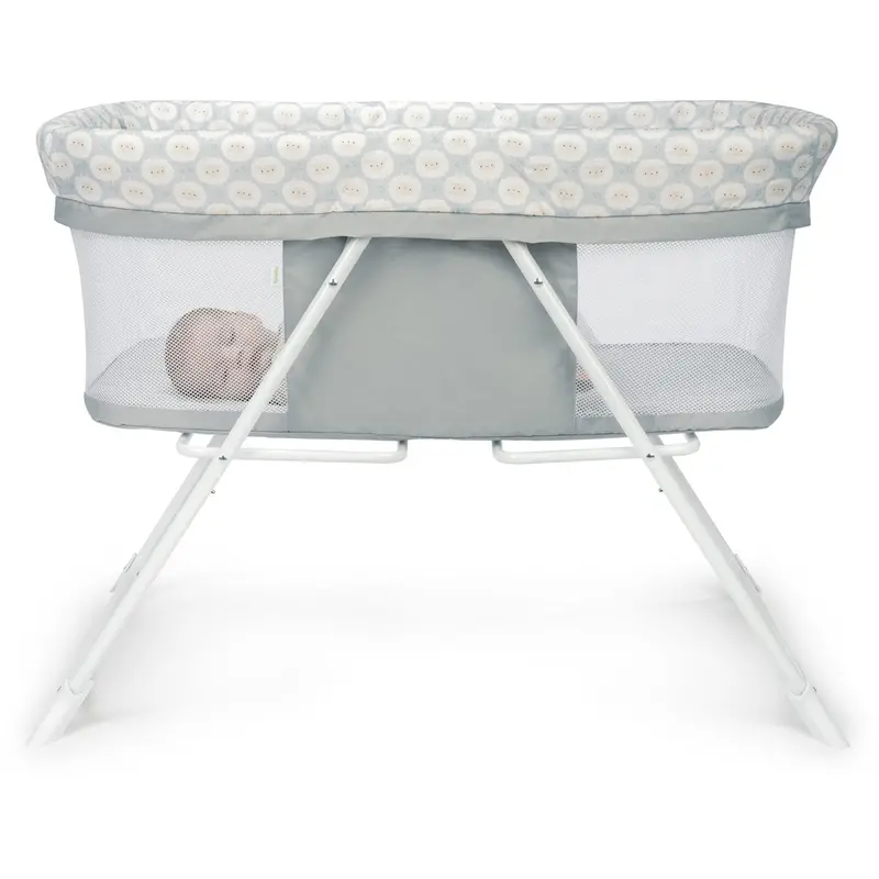 Ingenuity Grey Crib "Soothe & Stow" 2