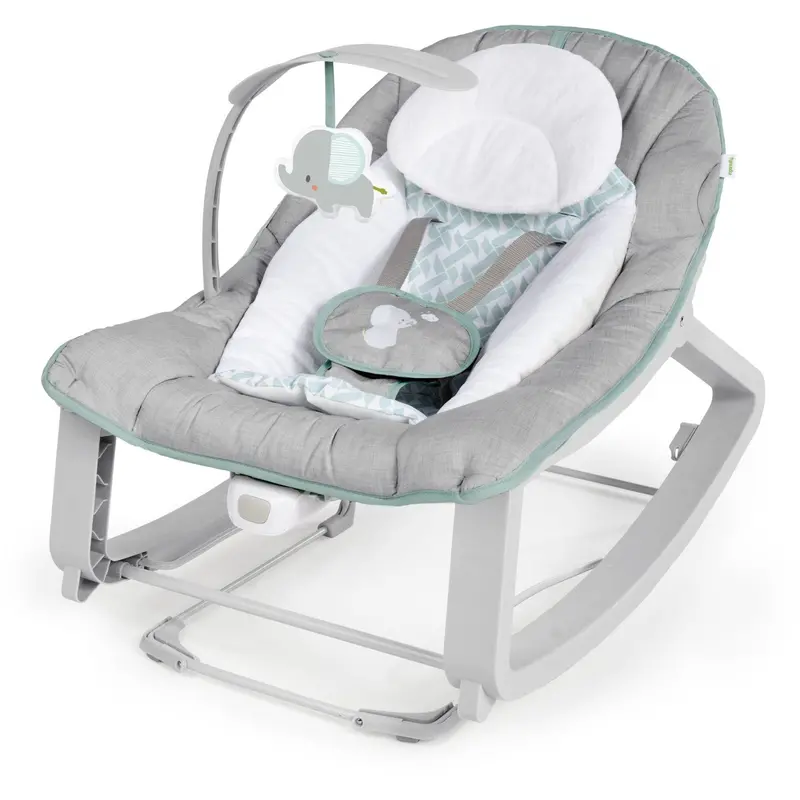 Ingenuity Grey Keep Cozy™ Grow With Me Rocking Seat - Weaver™ Baby Bouncer 1