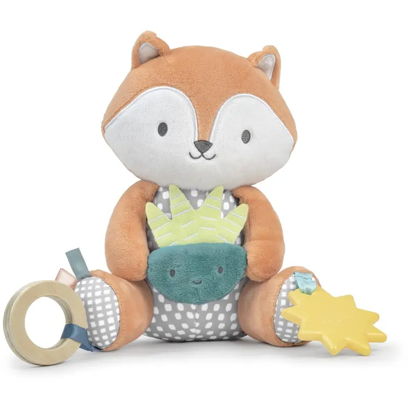 Ingenuity Kitt™ The Fox Calm Springs™ Plush Activity Toy 1