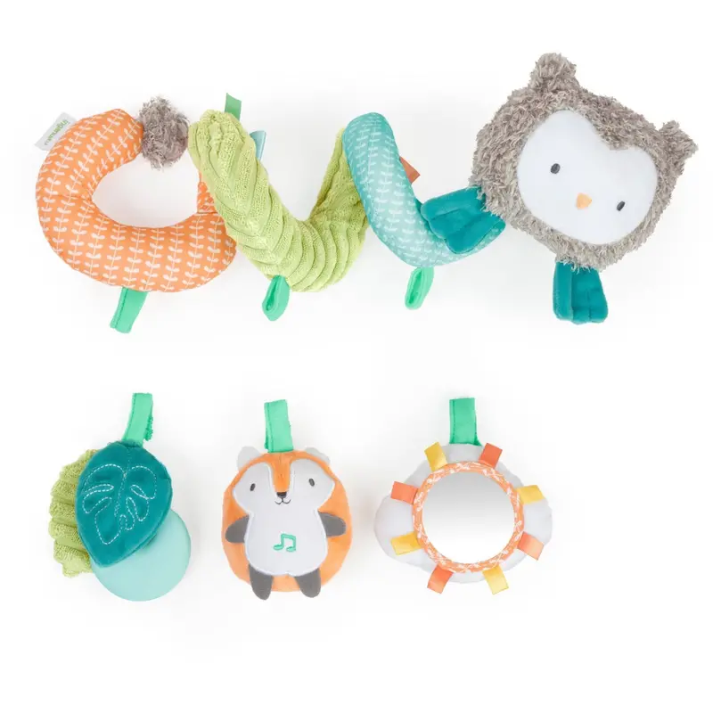 Ingenuity Nally & Friends™ Spiral Activity Toy Bar 1