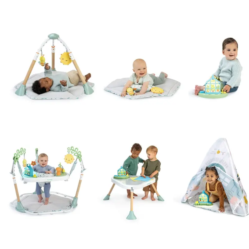 Ingenuity Tummy To Toes™ 6-In-1 Milestones Center 1