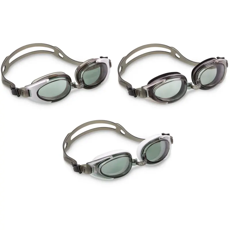 Intex® Black/White Water Sport Goggles 1