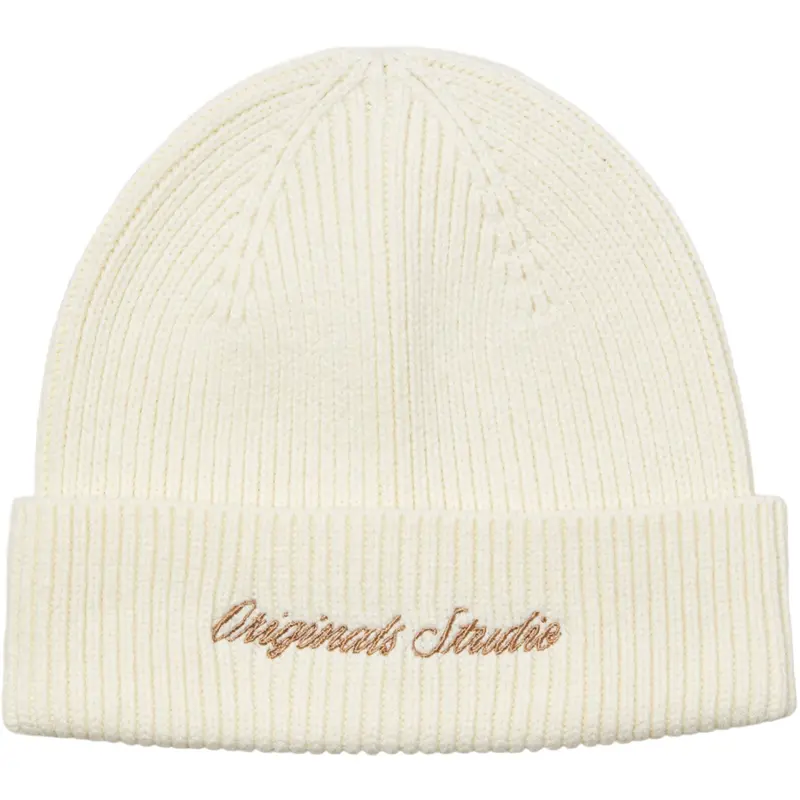 Jack & Jones Junior Antique White Jacnorrebro Beanie Jnr 1