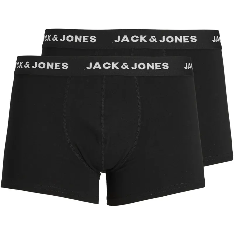 Jack & Jones Junior Black Black Jacjon Trunks 2 Pack Noos Jnr 1
