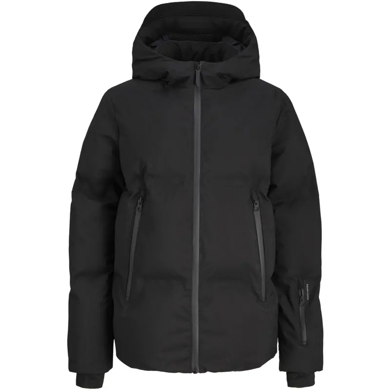Jack & Jones Junior Black Jcofusion Technical Puffer Jacket Jnr 1