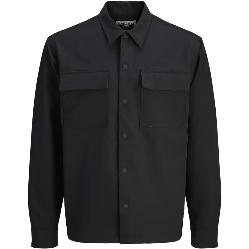 Jack & Jones Junior Black Jcopoint Commute Travel Shirt Bf Jnr 1