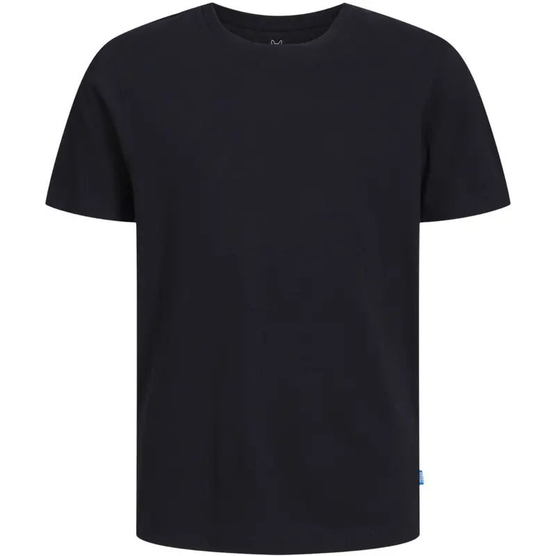 Jack & Jones Junior Black Jjeorganic Basic Tee Ss O-Neck Noos Jnr 1