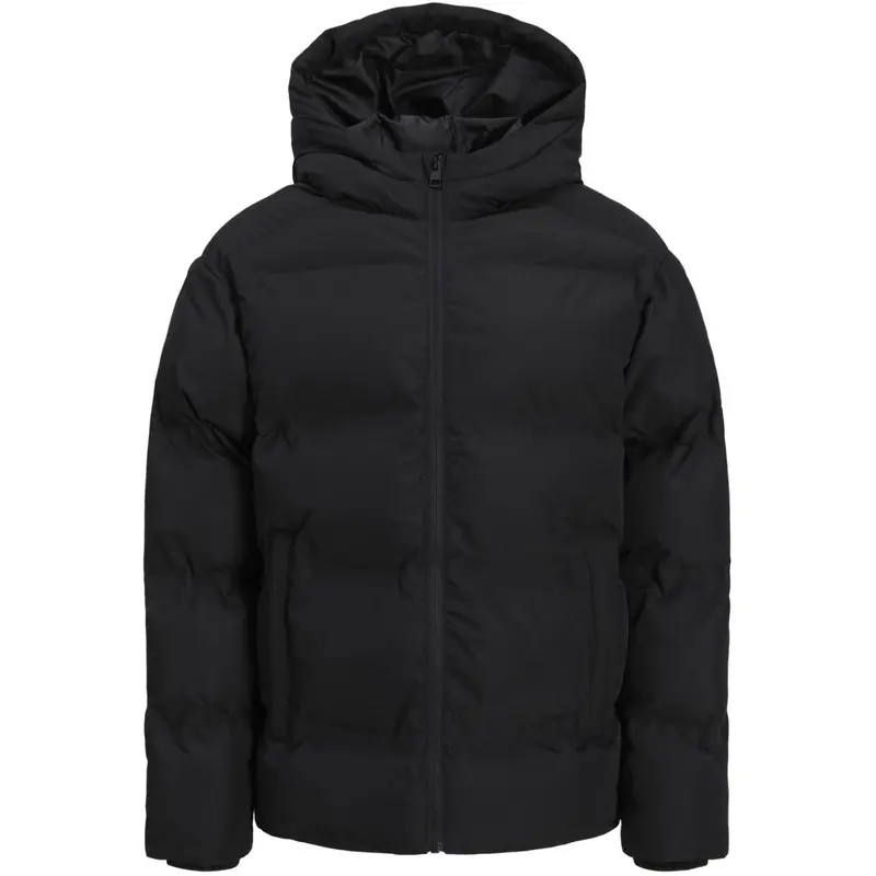 Jack & Jones Junior Black Jjesoho Puffer Hood Sn Jnr 1