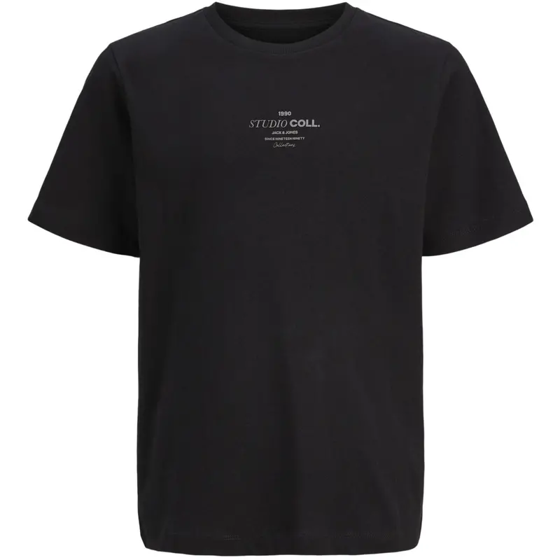 Jack & Jones Junior Black Jjjin Tee Ss Crew Neck Jnr 1