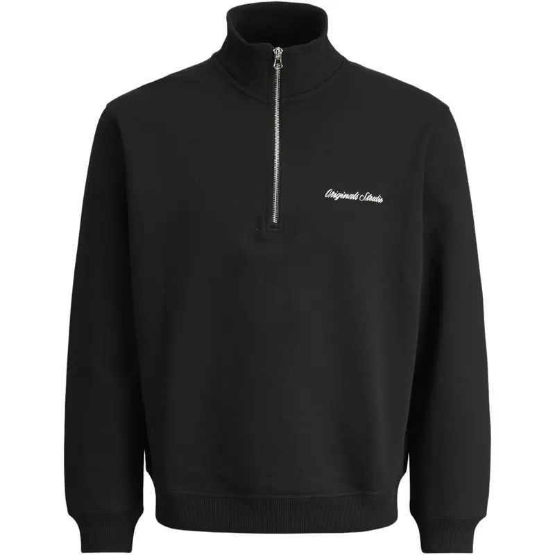 Jack & Jones Junior Black Jornorrebro Emb Sweat High Neck Jnr 1