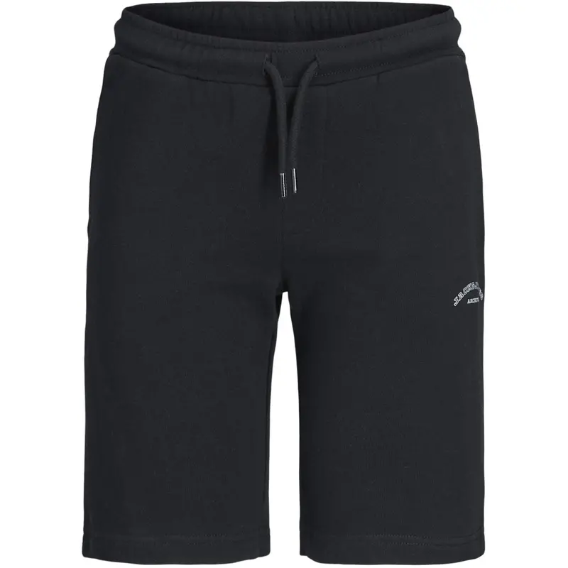 Jack & Jones Junior Black Jpstgordon College Sweat Shorts Mid Jnr 1