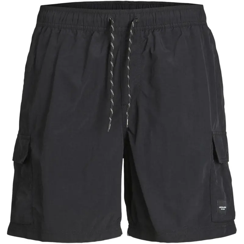 Jack & Jones Junior Black Jpstmaui Jjcargo Swim Akm Jnr 1