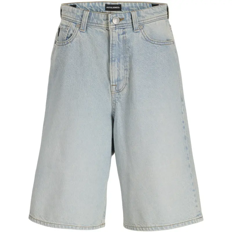 Jack & Jones Junior Blue Denim Jjiron Jjoriginal Shorts Sq 214 Sn Jnr 1