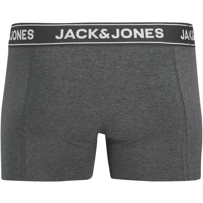 Jack & Jones Junior Dark Grey Melange Jacblack Friday Trunks 3 Pack Jnr 2
