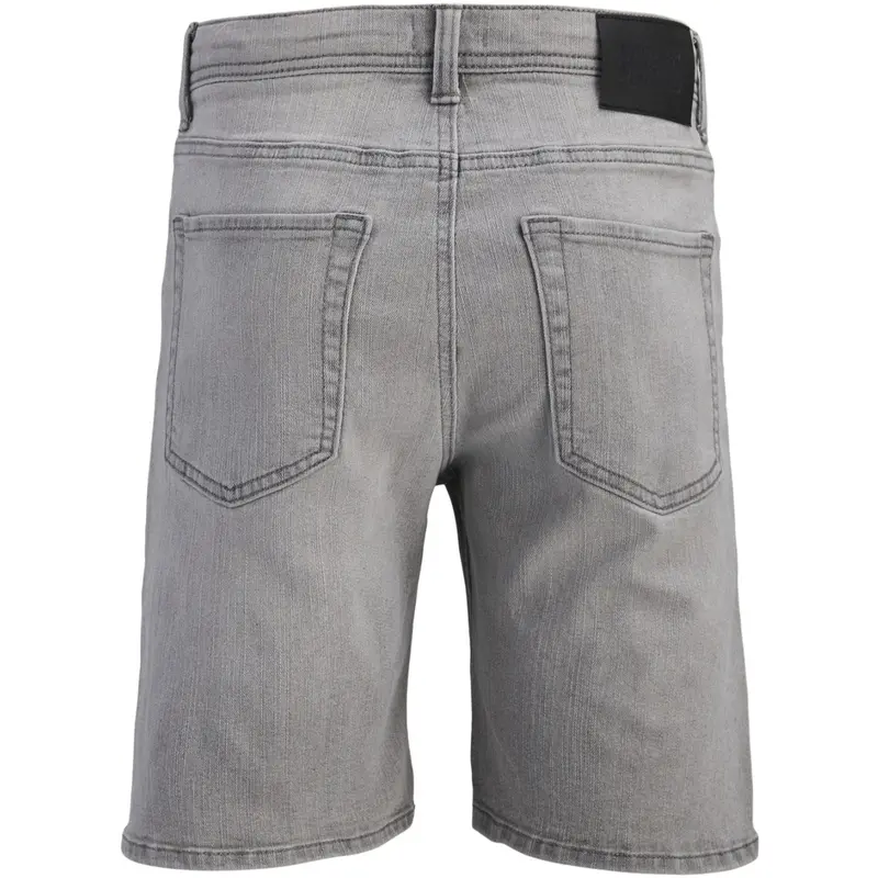 Jack & Jones Junior Grey Denim Jjirick Jjoriginal Shorts At 999 Jnr 2
