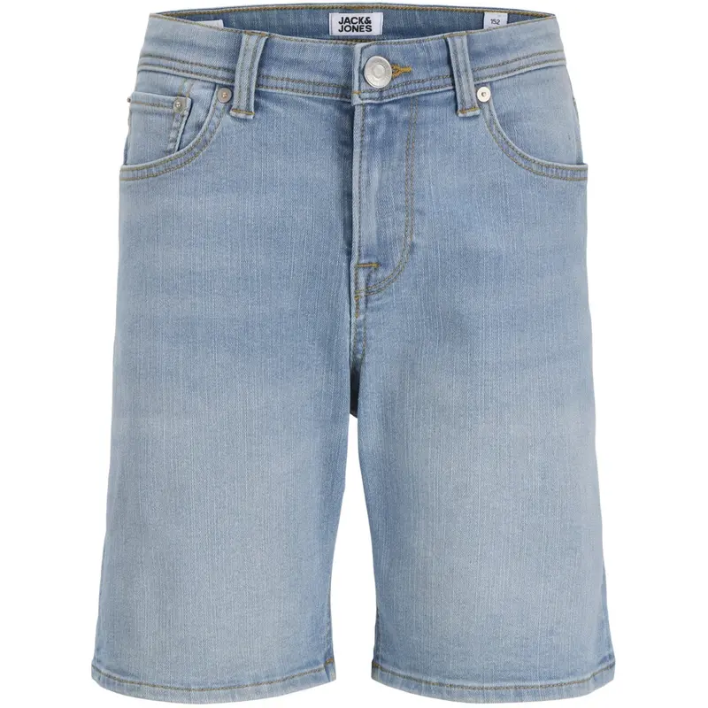 Jack & Jones Junior Light Blue Denim Jjirick Jjoriginal Shorts At 999 Jnr 1