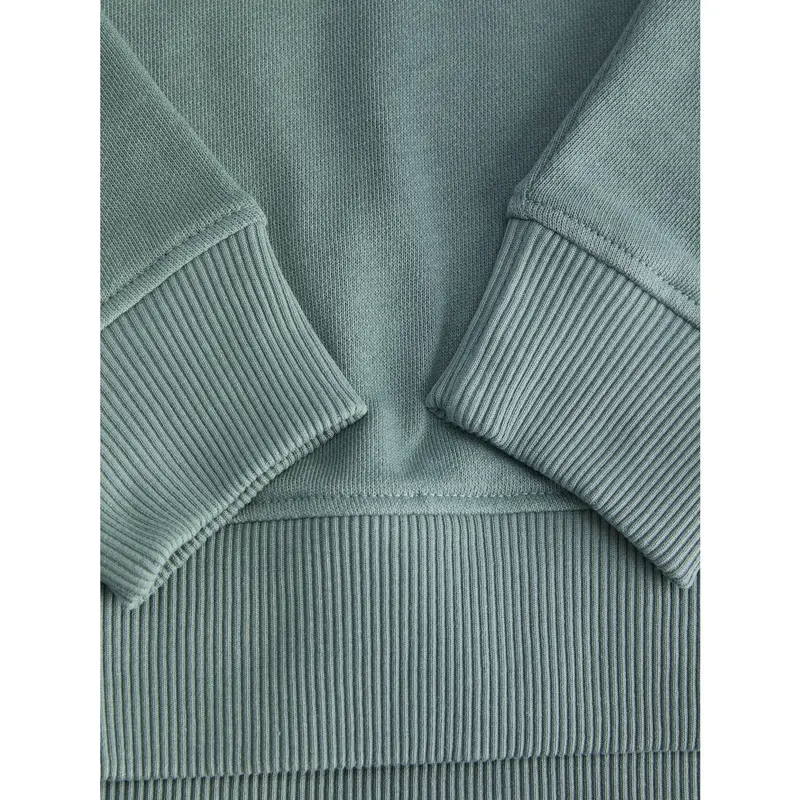 Jack & Jones Junior Mineral Blue Jjcollege Logo Sweat Hood Jnr 2