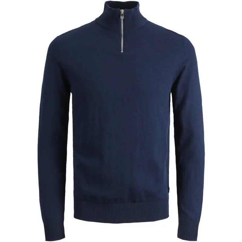 Jack & Jones Junior Navy Blazer Jjeemil Knit Half Zip Noos Jnr 1