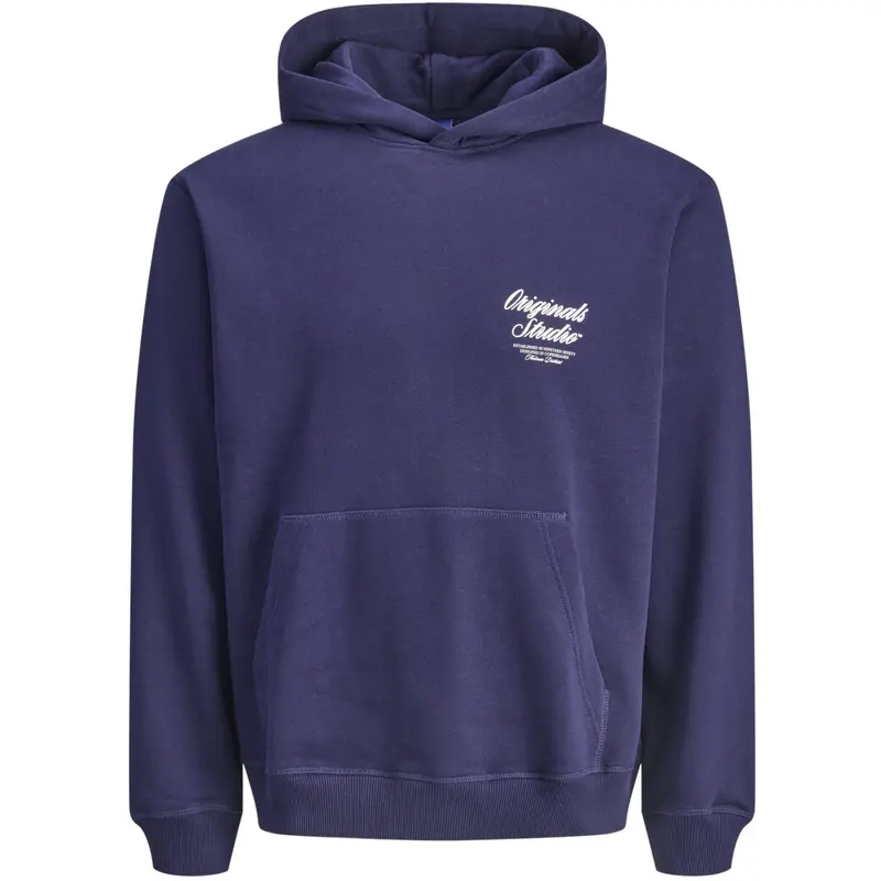 Jack & Jones Junior Ocean Cavern Jornorrebro Typo Back Sweat Hood Sn Jnr 1