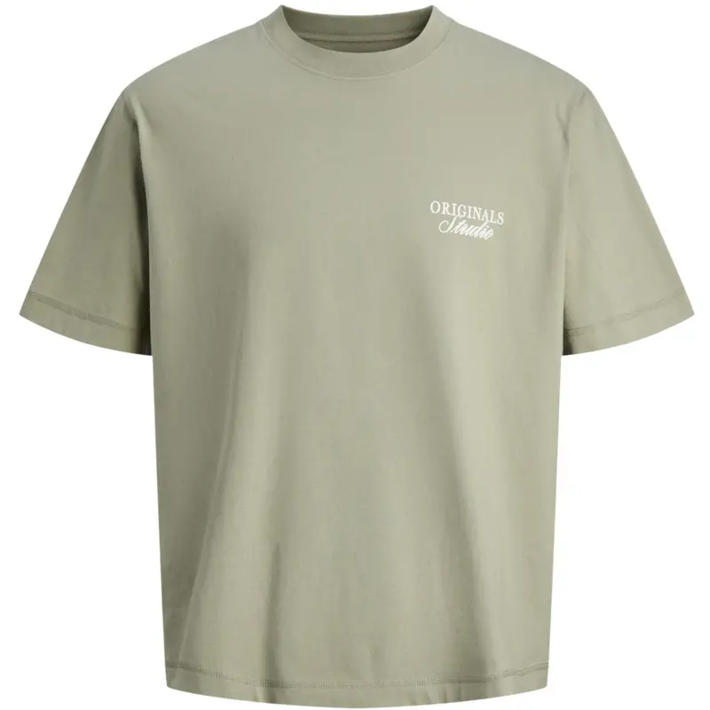 Jack & Jones Junior Seagrass Jornorrebro Typo Tee Ss Crew Neck Sn Jnr 1