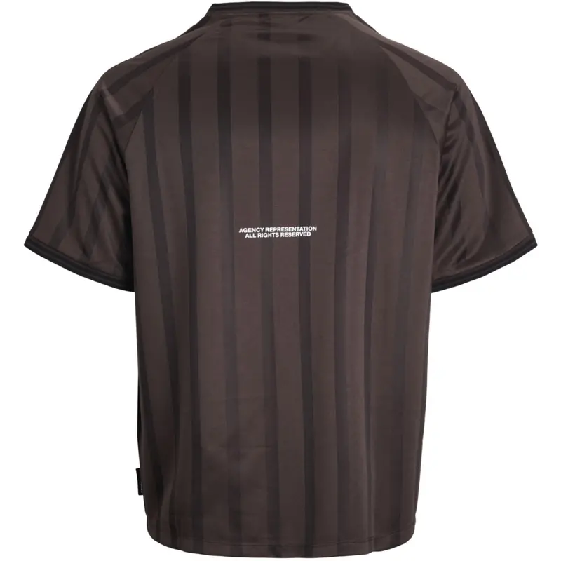 Jack & Jones Junior Seal Brown Jcocover Retro Football Tee Ss Jnr 2