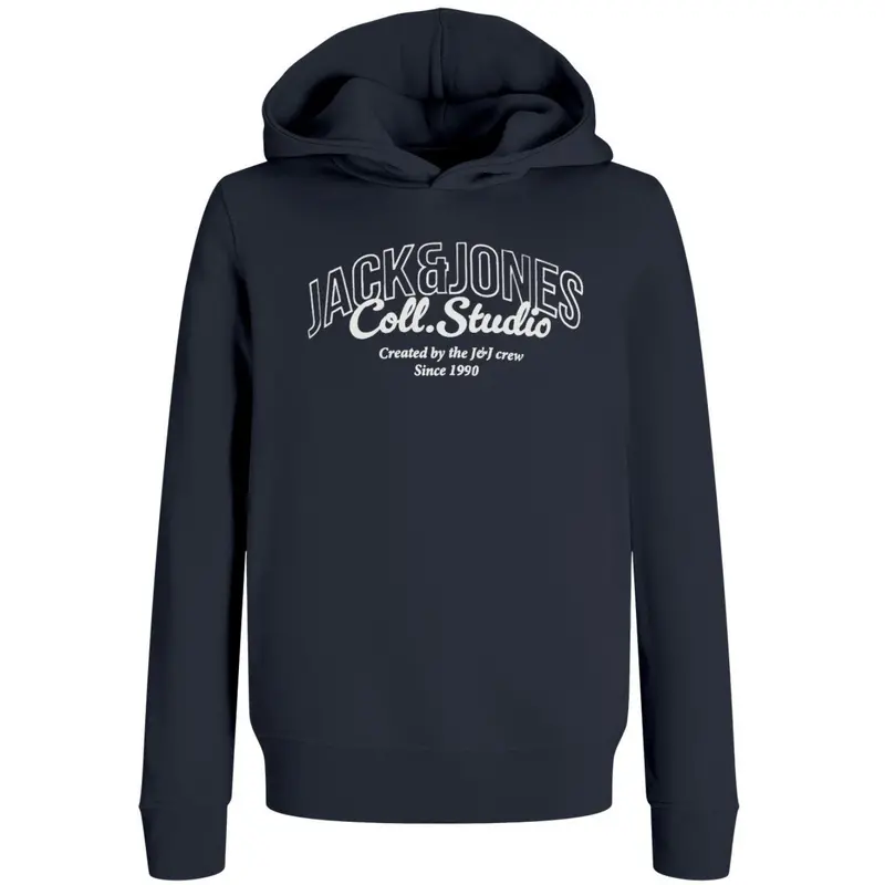 Jack & Jones Junior Sky Captain Big Print Jjmakoto Sweat Hood Jnr 1