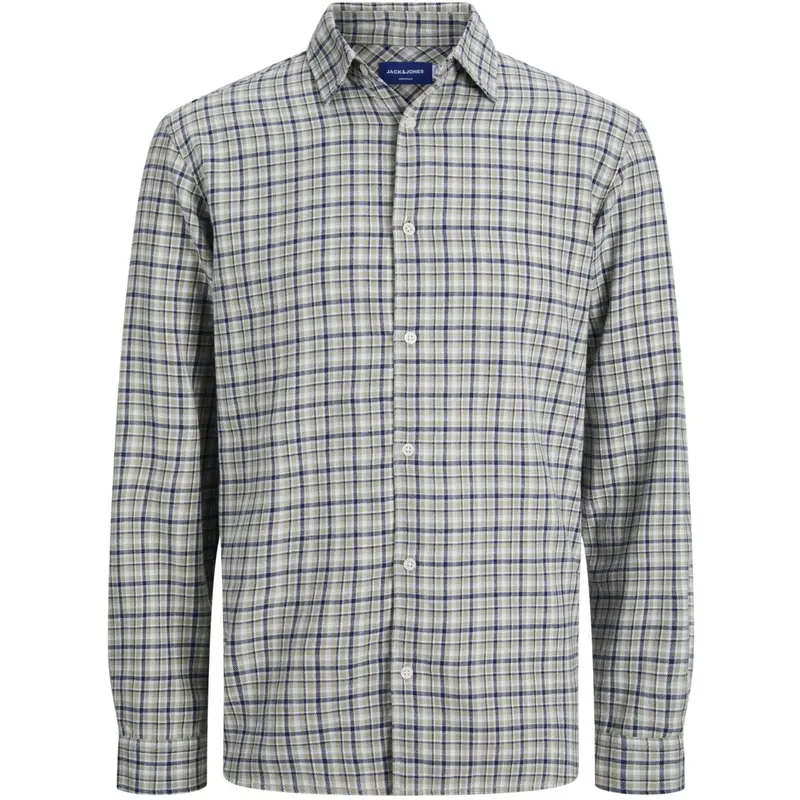 Jack & Jones Junior Skyway Checks Jorjoshua Flannel Check Shirt Ls Jnr 1