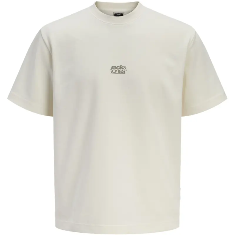 Jack & Jones Junior Sweet Corn Jcobreeze Back Print Tee Ss Cn Ea26 Jnr 1