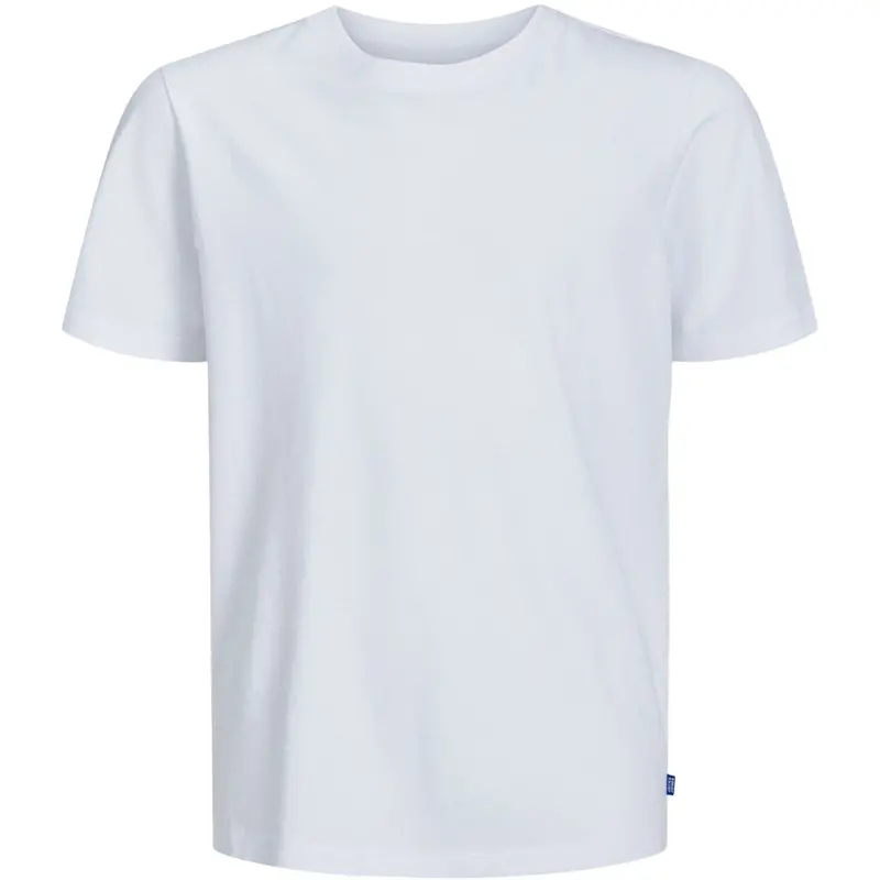 Jack & Jones Junior White Jjeorganic Basic Tee Ss O-Neck Noos Jnr 1