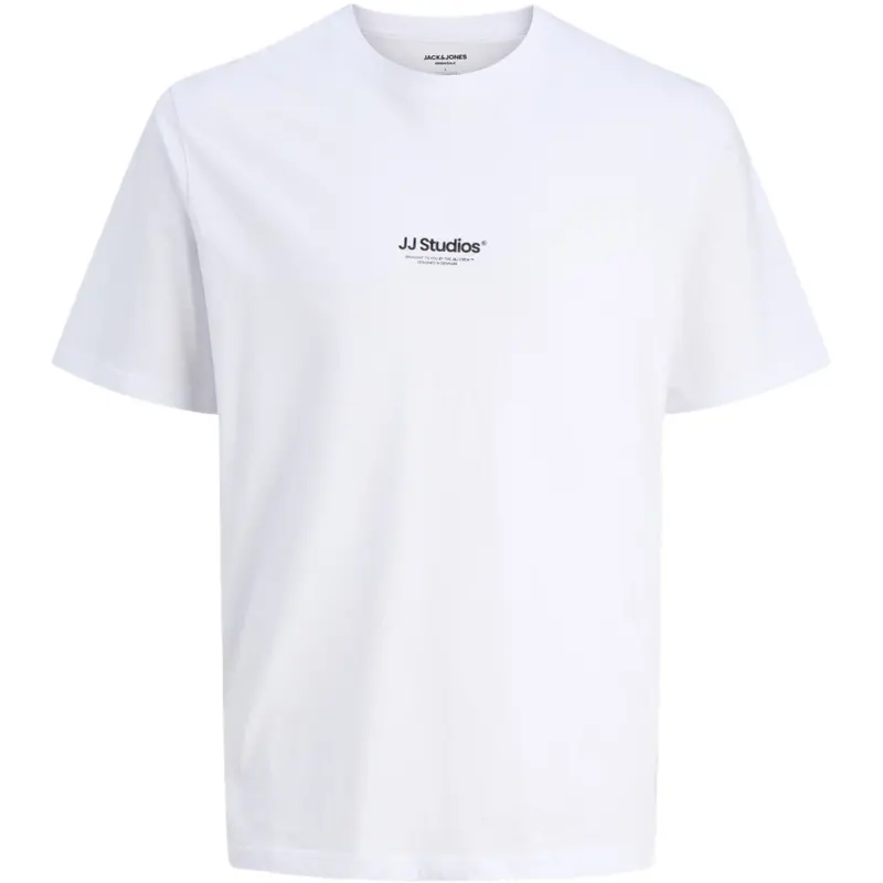 Jack & Jones Junior White Jjesoho Tee Ss Crew Neck Noos Jnr 1