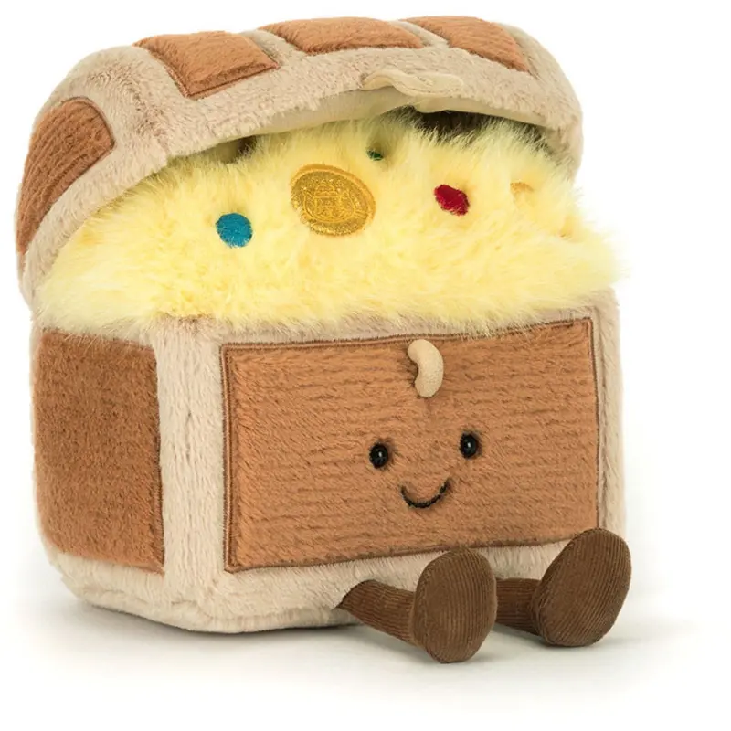 Jellycat Amuseables Treasure Chest 19 Cm 1