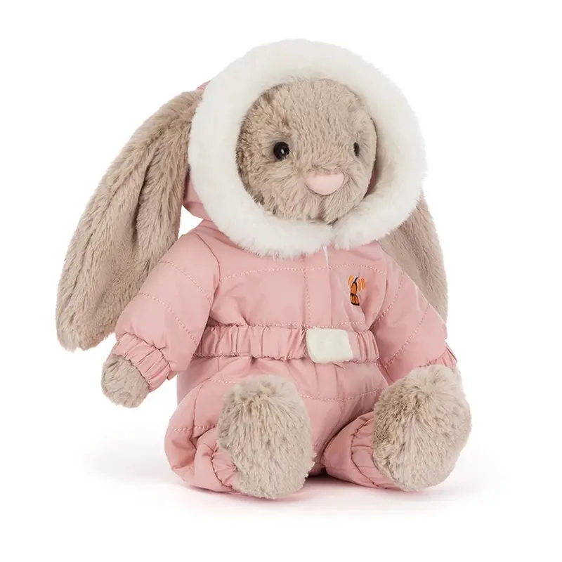 Jellycat Bashful Bunny 'Snow Suit' 1