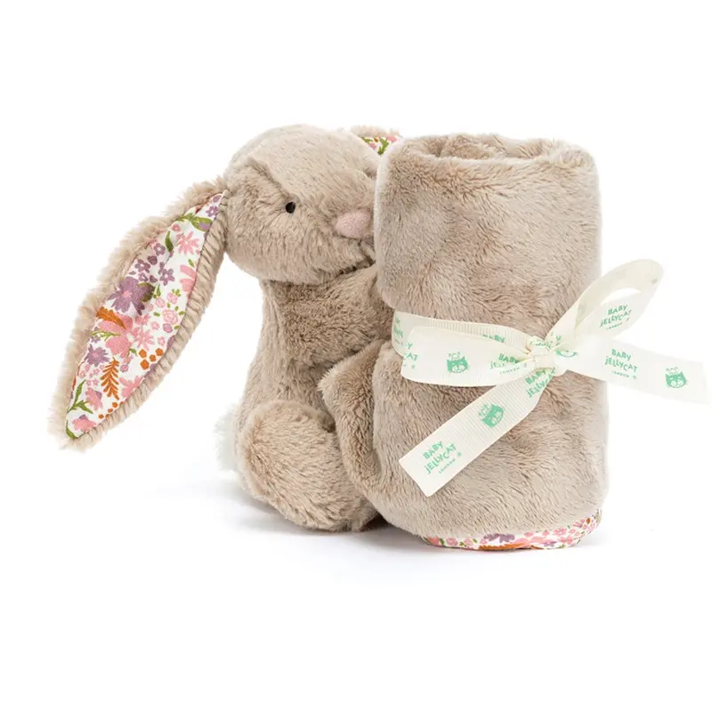 Jellycat Bashful Rabbit, Beige Meadow Cuddle Cloth 1