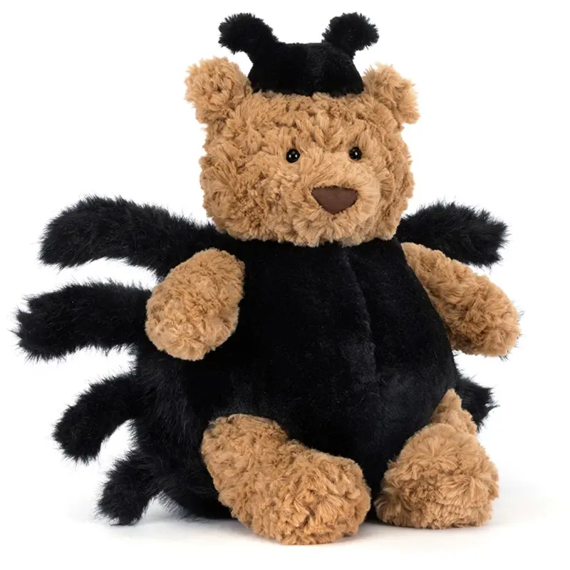 Jellycat Halloween, Bartholomew Bear 'Spider' 1