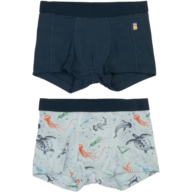 Joha Blue Boxer Shorts - 2 Pack 1