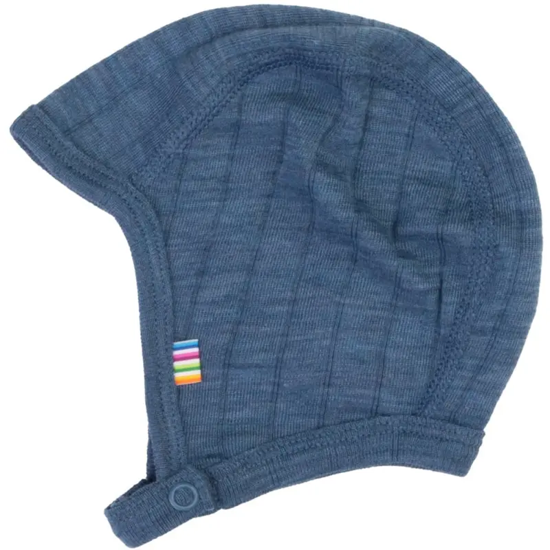 Joha Blue Melange Baby Helmet 1