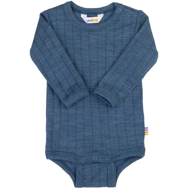 Joha Blue Melange Body M. Lange Sleeves 1