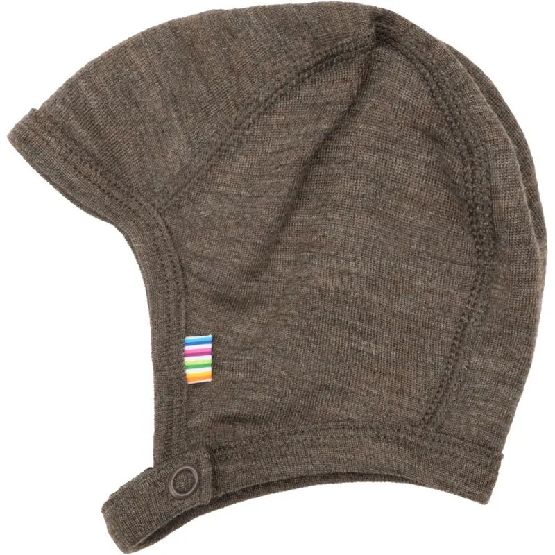 Joha Brown Melange Baby Helmet 1