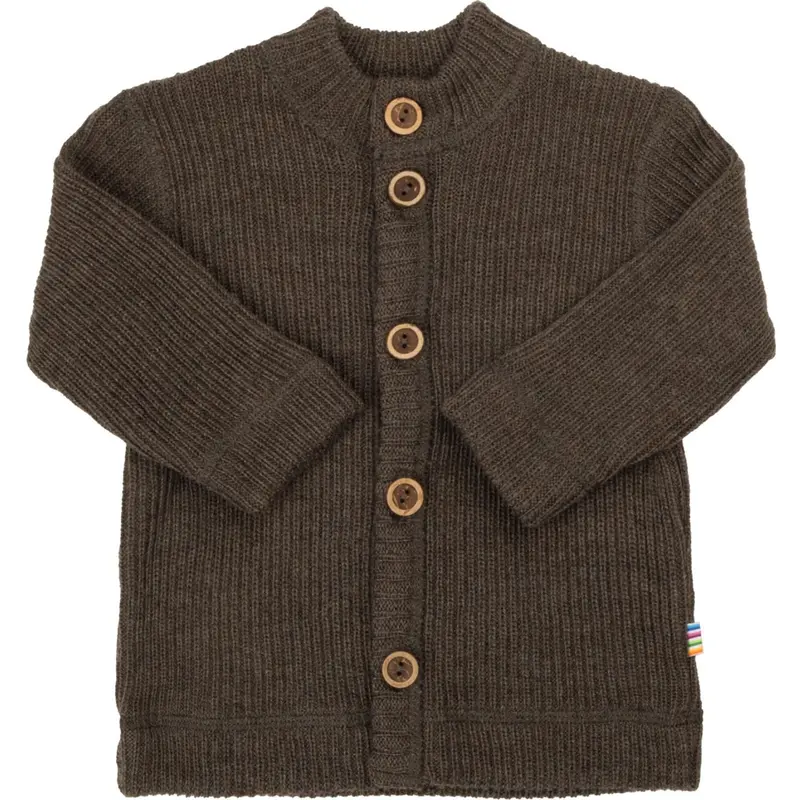Joha Brown Melange Cardigan 1