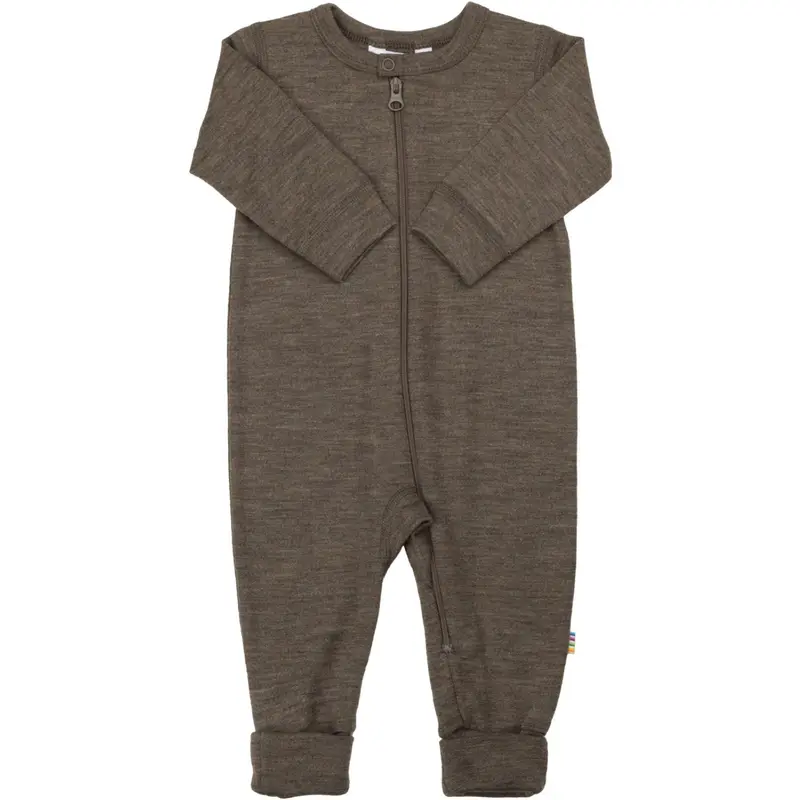 Joha Brown Melange Onesie 1